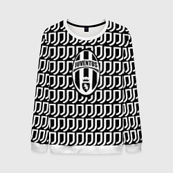 Свитшот мужской Juventus fc pattern, цвет: 3D-белый