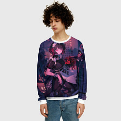 Свитшот мужской Эллен Джо Zenless Zone Zero, цвет: 3D-белый — фото 2