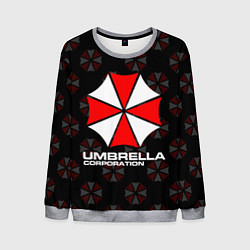 Свитшот мужской Resident evil - umbrella corporation, цвет: 3D-меланж