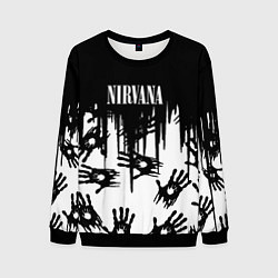 Мужской свитшот Nirvana rok hand