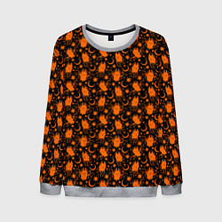 Мужской свитшот Летучие мыши - хэллоуин