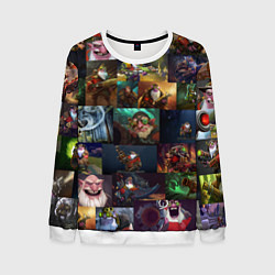 Свитшот мужской Sniper Dota 2, цвет: 3D-белый