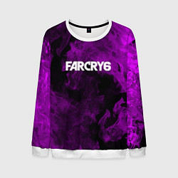 Свитшот мужской Farcry neon fire, цвет: 3D-белый