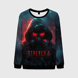 Свитшот мужской Stalker 2 аномальная зона, цвет: 3D-черный