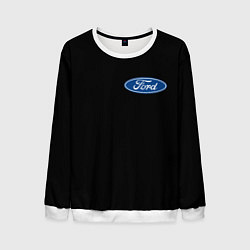 Свитшот мужской FORD logo auto, цвет: 3D-белый