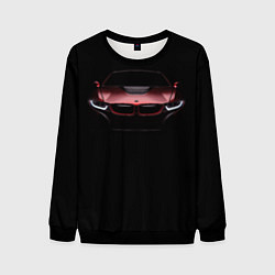 Свитшот мужской BMW i8 in the dark, цвет: 3D-черный