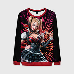 Свитшот мужской Harley Quinn, цвет: 3D-красный