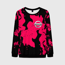 Мужской свитшот Nissan fire pink