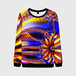 Мужской свитшот Психоделика стекло