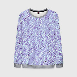 Свитшот мужской Холодный сиреневый текстурированный, цвет: 3D-меланж