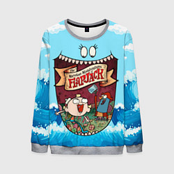 Мужской свитшот The marvelous misadventures of Flapjack
