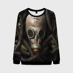 Свитшот мужской Авто рожденные в СССР, цвет: 3D-черный