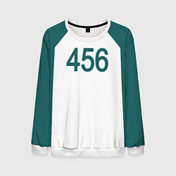Свитшот мужской Форма номер 456, цвет: 3D-белый