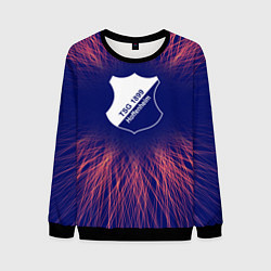 Свитшот мужской Hoffenheim red energy, цвет: 3D-черный