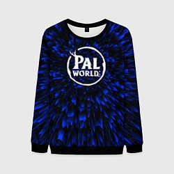 Свитшот мужской Palworld blue energy, цвет: 3D-черный