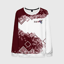 Свитшот мужской Сноуборд горы зовут, цвет: 3D-белый