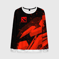 Мужской свитшот Dota 2 - красные брызги