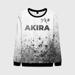 Свитшот мужской Akira - white gradient посередине, цвет: 3D-черный