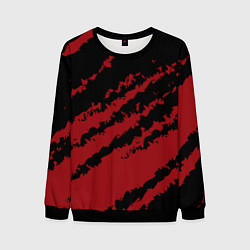 Мужской свитшот The color is red and black