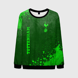 Свитшот мужской Tottenham - green gradient вертикально, цвет: 3D-черный