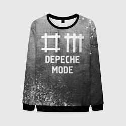 Свитшот мужской Depeche Mode - grey gradient, цвет: 3D-черный