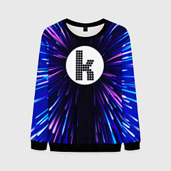 Свитшот мужской The Killers neon energy, цвет: 3D-черный