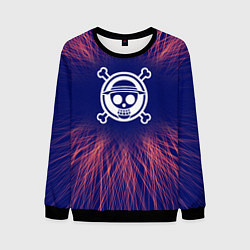 Свитшот мужской One Piece red energy, цвет: 3D-черный