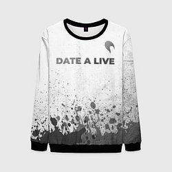 Свитшот мужской Date A Live - white gradient посередине, цвет: 3D-черный