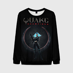 Свитшот мужской Quake Champions - Nyx, цвет: 3D-черный