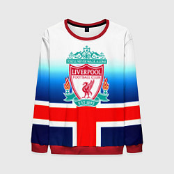 Свитшот мужской Liverpool Англия, цвет: 3D-красный