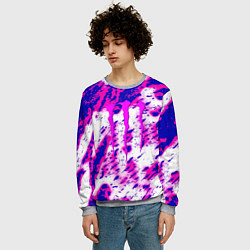 Свитшот мужской Monster energy краски гранж, цвет: 3D-меланж — фото 2