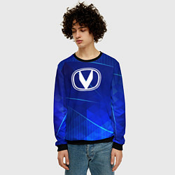Свитшот мужской Changan blue poly, цвет: 3D-черный — фото 2