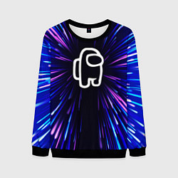 Свитшот мужской Among Us neon energy, цвет: 3D-черный