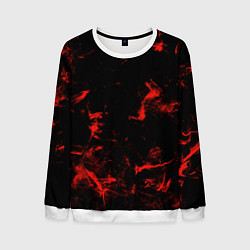 Свитшот мужской Color red black, цвет: 3D-белый