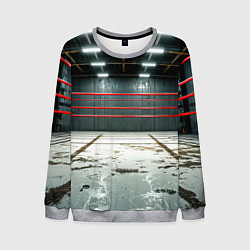 Свитшот мужской Красный ринг, цвет: 3D-меланж