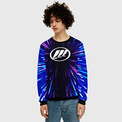 Свитшот мужской Lifan neon energy, цвет: 3D-черный — фото 2