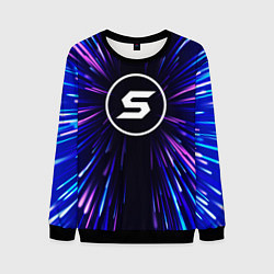 Свитшот мужской Skillet neon energy, цвет: 3D-черный