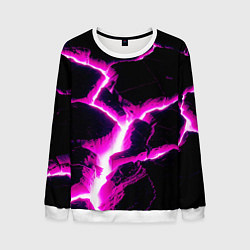 Свитшот мужской Color pink black, цвет: 3D-белый