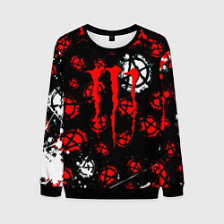 Свитшот мужской Monster energy anarhy, цвет: 3D-черный