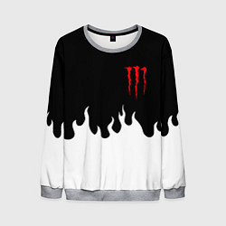 Мужской свитшот Monster energy red logo