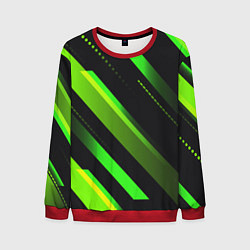 Мужской свитшот Color black green