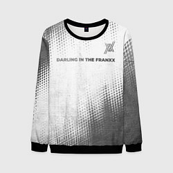 Свитшот мужской Darling in the FranXX - white gradient посередине, цвет: 3D-черный