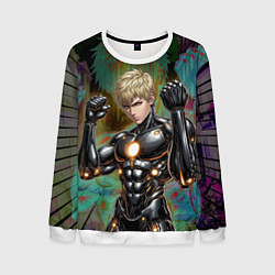 Свитшот мужской Генос новая броня, цвет: 3D-белый