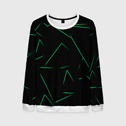 Мужской свитшот Color light green line