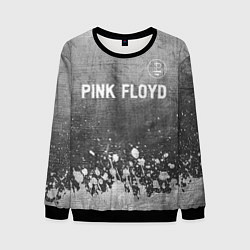 Свитшот мужской Pink Floyd - grey gradient посередине, цвет: 3D-черный