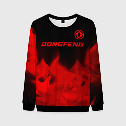 Мужской свитшот Dongfeng - red gradient посередине