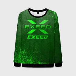 Мужской свитшот Exeed - green gradient