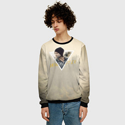 Свитшот мужской Sam winchester - supernatural, цвет: 3D-черный — фото 2