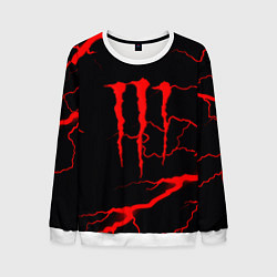 Мужской свитшот Monster energy storm red