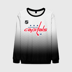 Мужской свитшот Вашингтон Кэпиталз - градиент